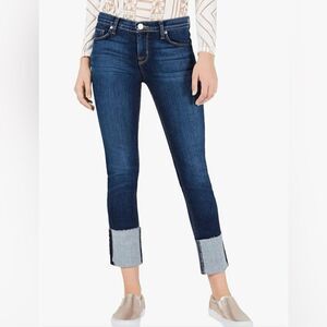 #202 HUDSON Ginny Crop Straight with Cuff